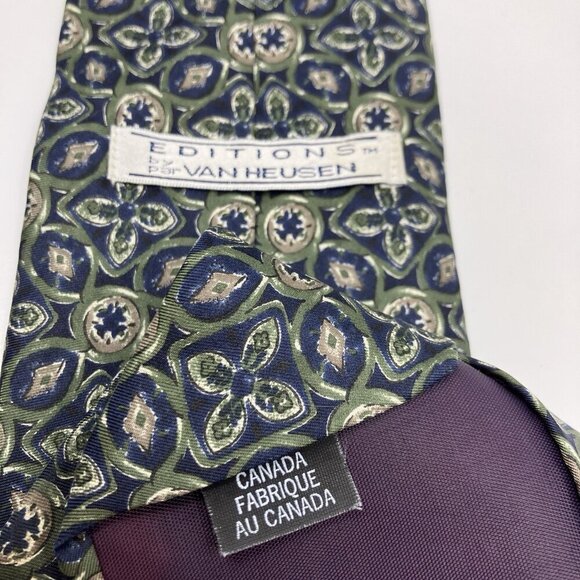 Vintage Silk Mens Tie Lot of 8 90s Claiborne Sazzari Hardy Amies R Andreotti - Picture 9 of 13